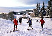 Cross-country skiing near Oslo